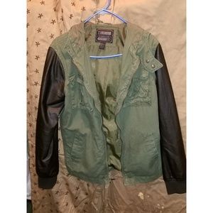 Olive green jacket